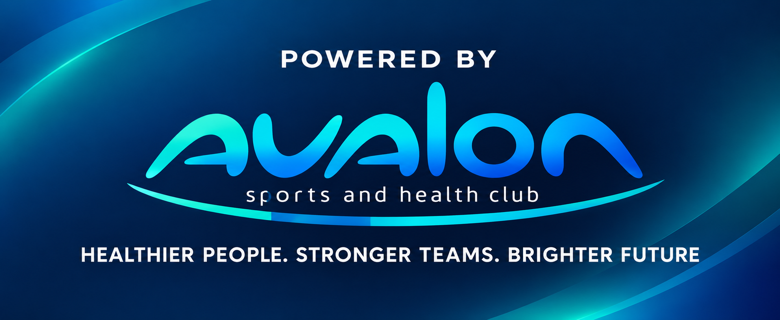 Powered by Avalon sports and health club - Healthier people. Stronger teams. Brighter future.